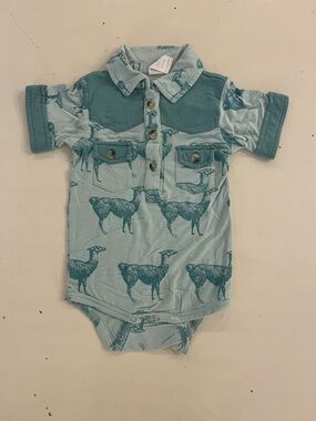Kate Quinn cowboy Llama bodysuit